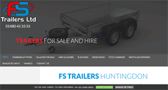 Desktop Screenshot of fstrailers.co.uk