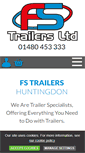 Mobile Screenshot of fstrailers.co.uk